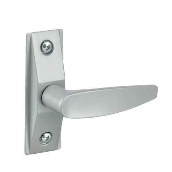Flat Lever Trim without Return, ADA compliant design, For 1-3/4 In. to 2 In. Thick Door, , Adams Rite, Mfr#: ADR-4560-501-130